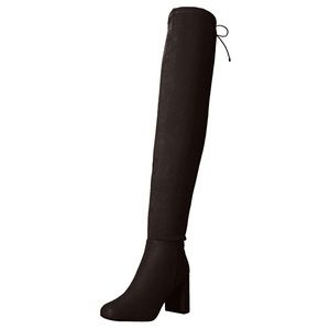 **SALE**Chinese Laundry Black King Suedette Boots